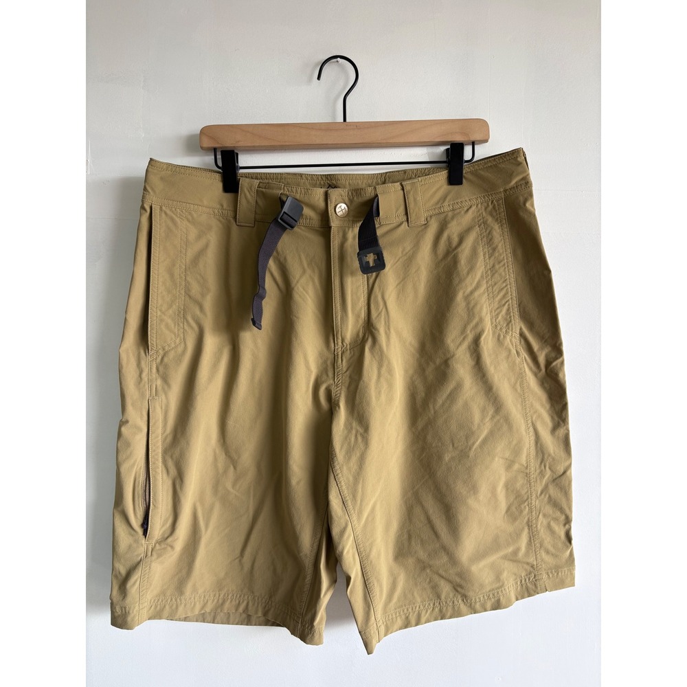 REI Co-op Savanna Trails Hiking Shorts 
Mens 38 Khaki Stretch utility Gorpcore